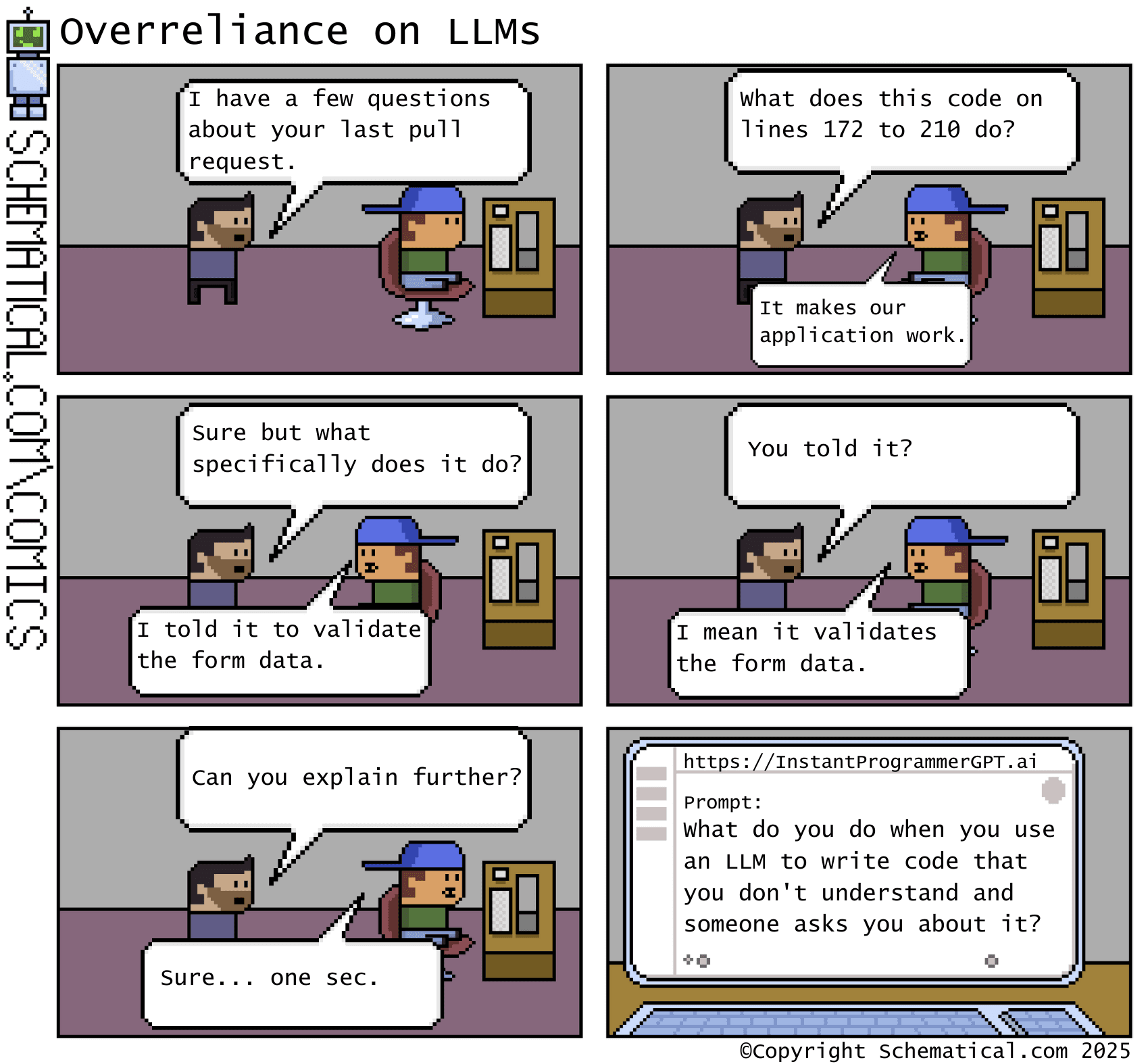 Overreliance on LLMs
