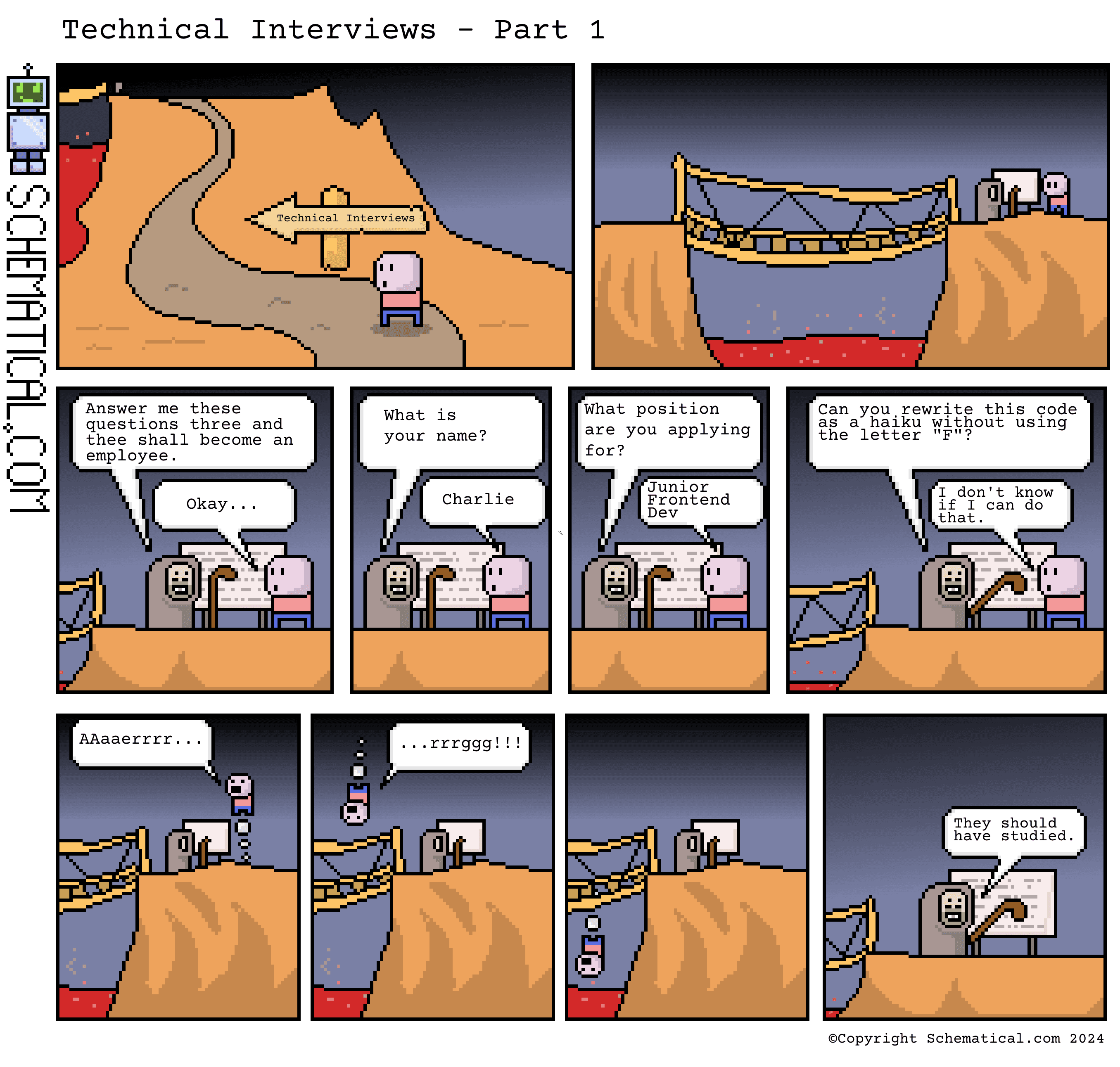 Technical Interviews - Part 1